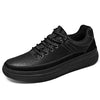 In Ready Stock Fashion Breathable New Shoes Casual Sneakers Genuine Leather Handmade Men Shoes Sneakers