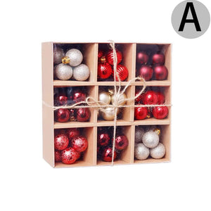 Christmas Balls Ornaments 99pcs/3cm XMAS Navidad Christmas Tree Pendant Balls Christmas Tree Gift Balls For Christmas Decortion