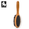 Truelove Pet Double-sided Brush Comb Stainless Steel Needle Bristles Hair Brush Grooming Competition Vacation Cat Dog TLK23131