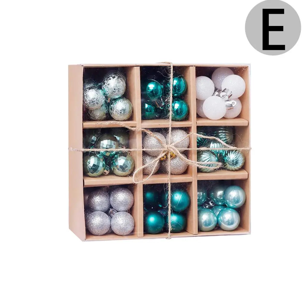 Christmas Balls Ornaments 99pcs/3cm XMAS Navidad Christmas Tree Pendant Balls Christmas Tree Gift Balls For Christmas Decortion