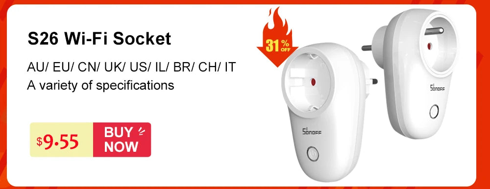 1/5PCS Itead SONOFF POW Elite Smart Wifi Power Switch 16A 20A Wireless Remote Control Switch Monitor Energy Usage via e-WeLink
