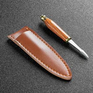 Stainless Steel Ebony Tea Knife, Pu 'er Tea Knife, Handmade Pry Tea Products Tea Ceremony Accessories, Tea Needles, High Quality