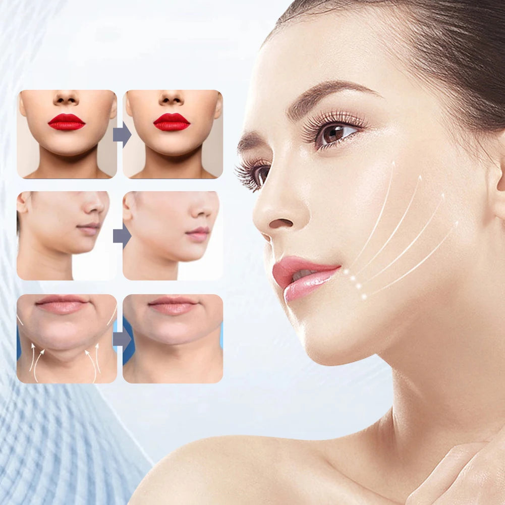 EMS Facial Massager Face Tightening Tool Anti-Wrinkle Anti-Aging Beauty Device USB Charging 8 Modes 19 Levels for Neck Face