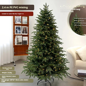 Pe Mixed Pvc Christmas Tree Encryption Lamp Christmas Tree Large Christmas Tree New Christmas Decoration