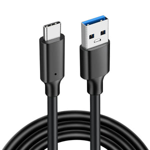 USB3.2 10Gbps Cable USB Type A to USB C 3.2 Gen2 Cable Data Transfer USB C SSD Hard Disk Cable 3A 60W QC 3.0 Fast Charging 2m 3m