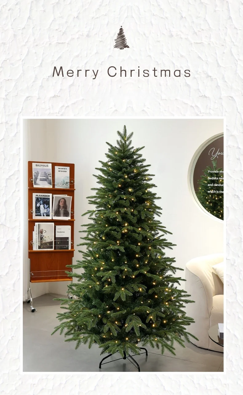 Pe Mixed Pvc Christmas Tree Encryption Lamp Christmas Tree Large Christmas Tree New Christmas Decoration