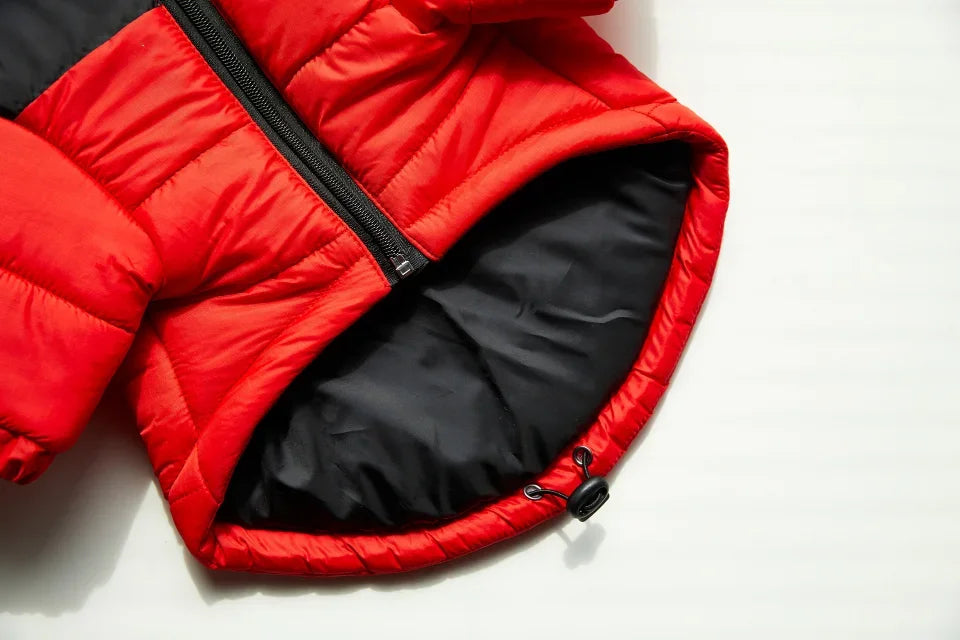 Puppy Coat Dog Down Jacket The Dog Fans Winter Pet Clothes for Small Medium Dogs Warm Thick Dog Vest French Bulldog