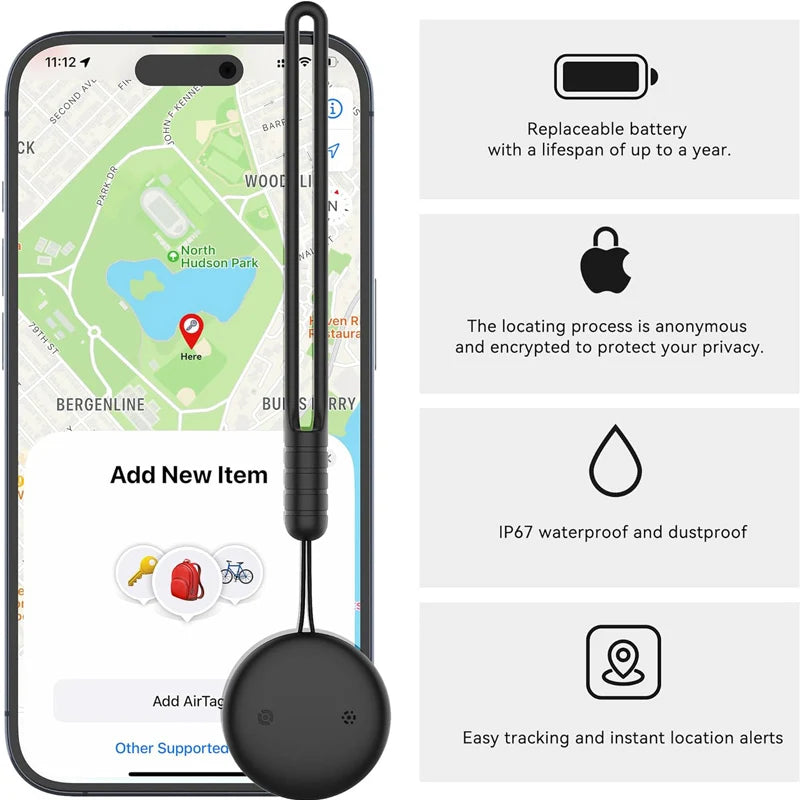 4PCS GPS Tracker Smart Bluetooth Air Tag locator Work with Apple Find My APP Anti Lost Reminder Device Car Key Pet Kid Finder - You Offer