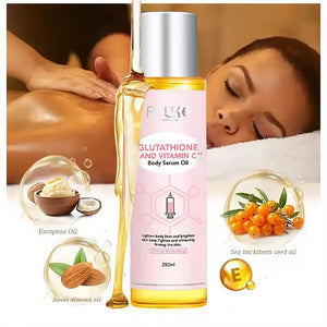 AILKE Whitening Remove Black Spots Facial Skin Care Lotion Moisturizing Cream Body Glutathion Vitamin C Black Skin Face New Set