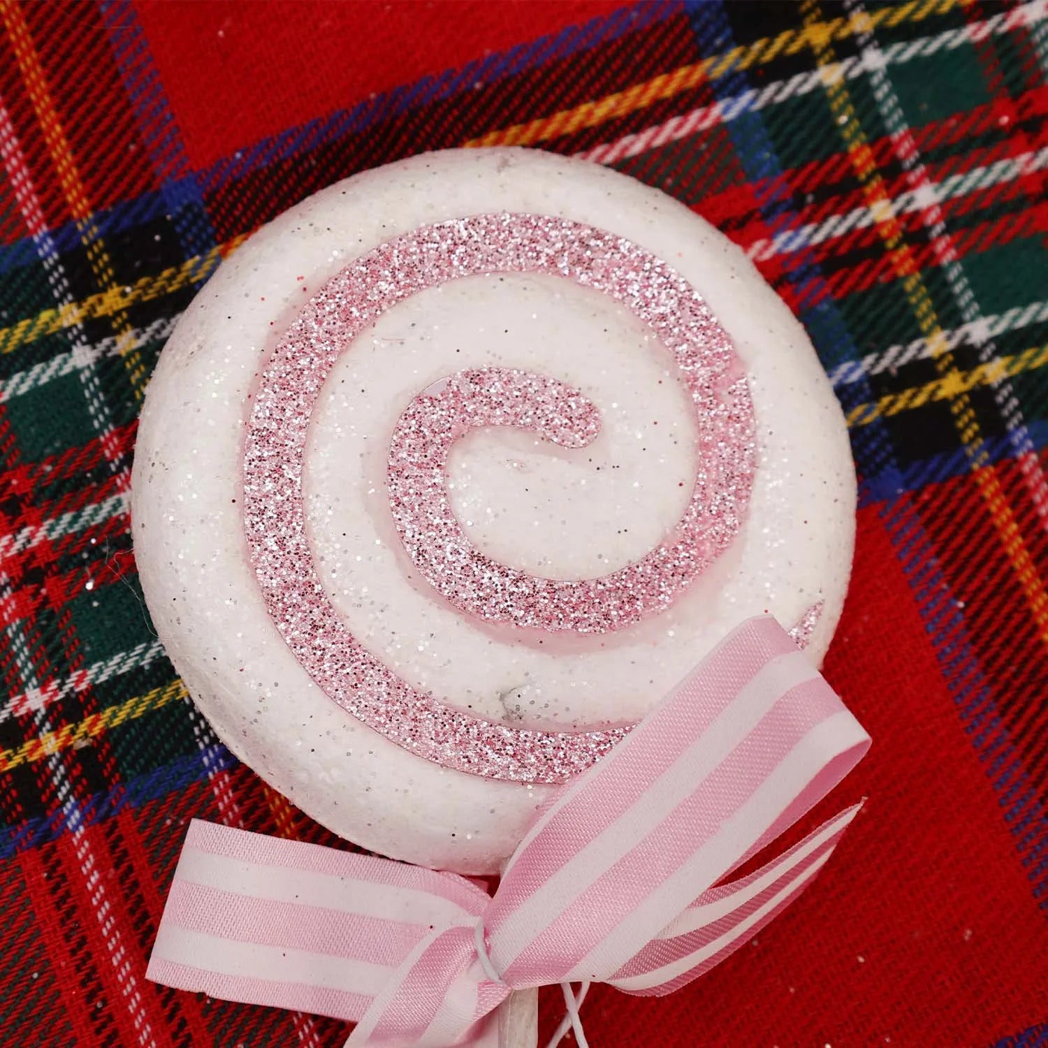 20/1x Christmas Candy Cane Ornaments Plastic Glitter Xmas Tree Hanging Pendants Twisted Crutch Candy Canes New Year Party Favors