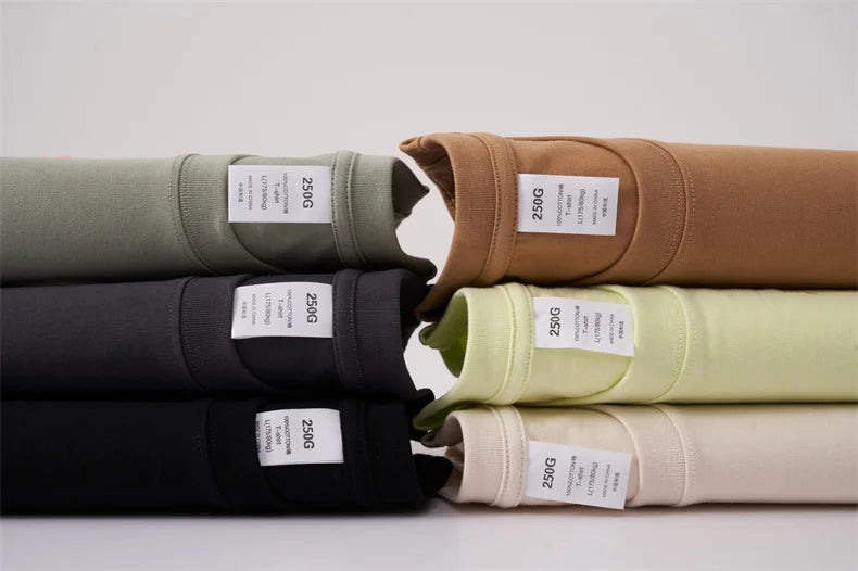 Top Quality 100 % Cotton Fashion Brand Plain Round Neck Trending New T Shirts Men Long Sleeve Tops Casual Classic Mens Clothes