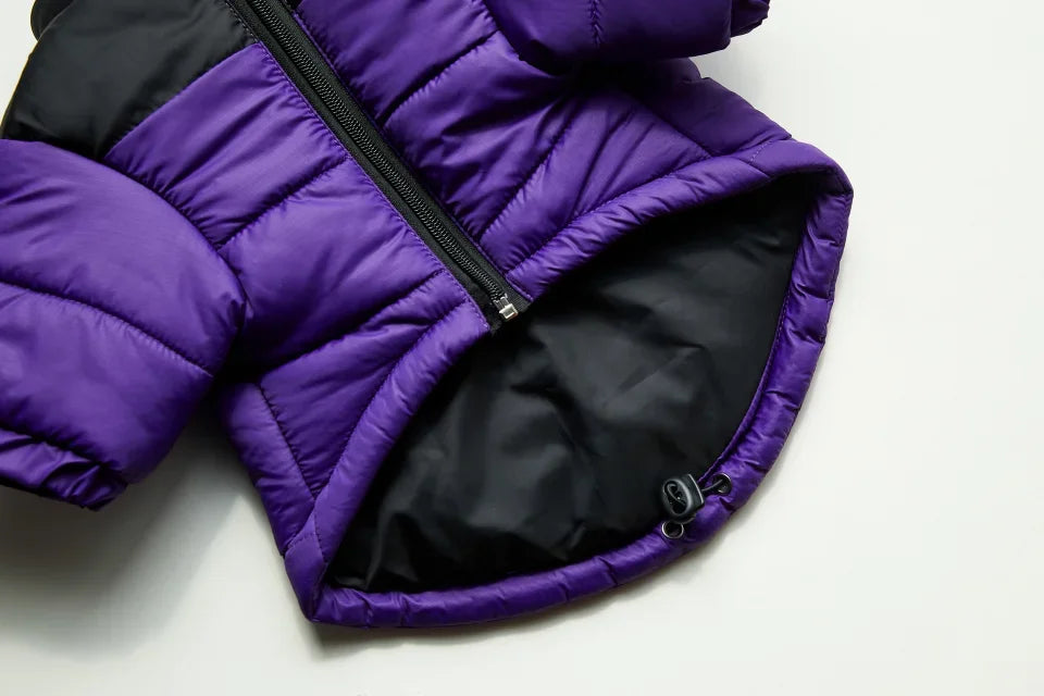 Puppy Coat Dog Down Jacket The Dog Fans Winter Pet Clothes for Small Medium Dogs Warm Thick Dog Vest French Bulldog
