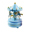 Christmas Luminous Music Carousel Ferris Wheel Christmas Eve Gift Ornament Glowing Carouse Xmas Party Night Light Decoration