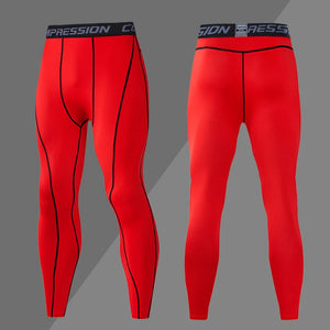 Mens Compression Sweatpants Male Tights Sport Pants for Gym Fitness Running Joggings Workout Trousers Dry Fit Leggings - You Offer