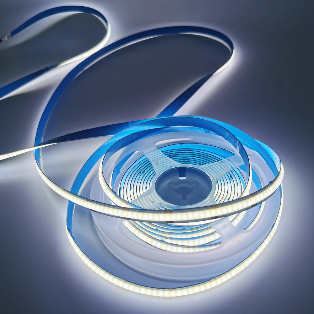 5V USB Tuya Zigbee 3.0 COB LED Strip Light 1m-5m Warm White Flexible Dimmable Lights 320leds/m Home Decoration for Alexa Google