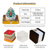 Desk Time Piece Calendar 2026 Desk Calendar With Light 3D Tear-away Calendar Paper Carving Art Memo Pad Notepad Christmas