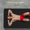 1Pcs Thickened Non-Slip Black Soft Yoga Mat Durable NBR Rubber Perfect For Home Sports Fitness Training Equipment And Workouts