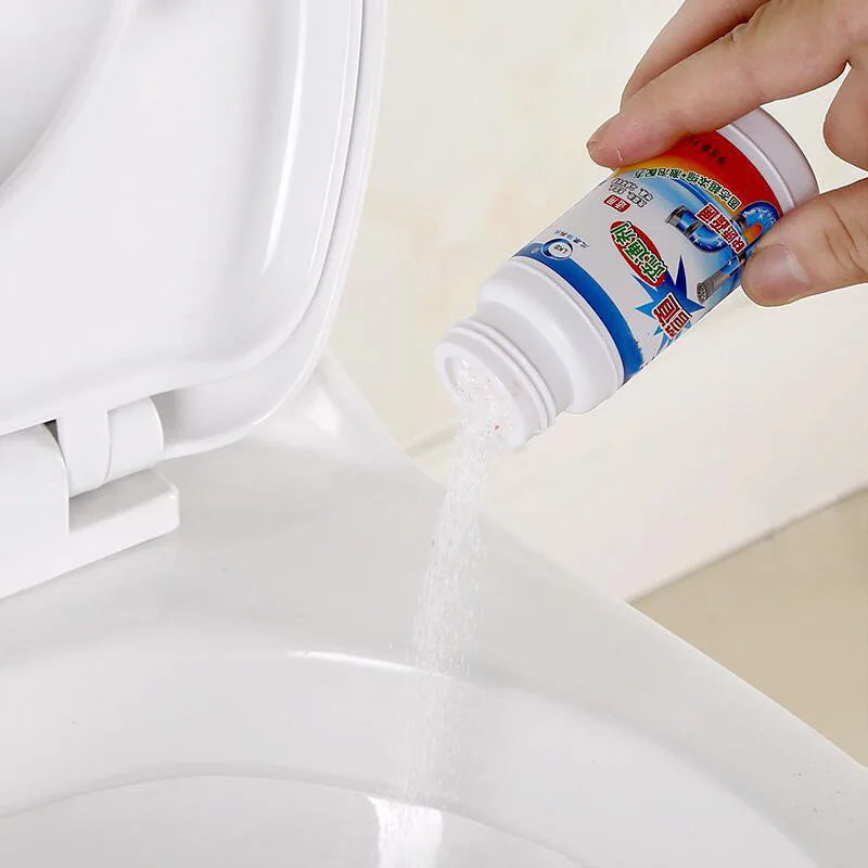 100g Kitchen pipe dredge agent sink bathroom cleaning deodorization toilet sink strong dredge cleaner sewer hair floor drain