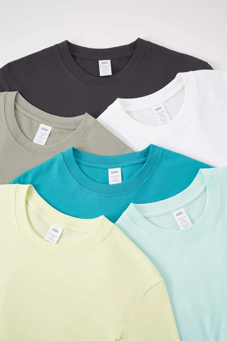 Top Quality 100 % Cotton Fashion Brand Plain Round Neck Trending New T Shirts Men Long Sleeve Tops Casual Classic Mens Clothes