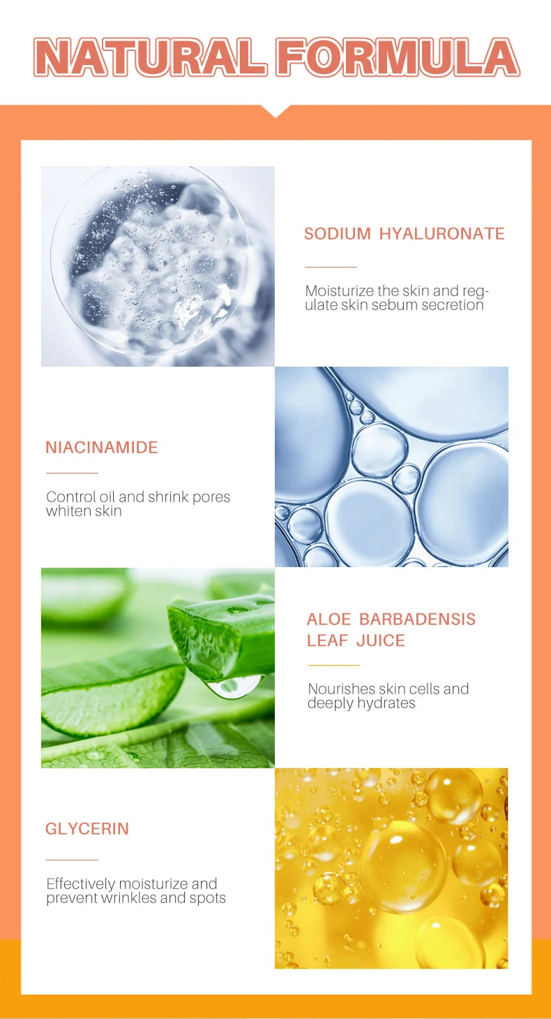 Lanthome Glutathione Whitening Serum Fade Black Dark Spots Vitamin C Defects Reduce Facial Oil Brightening Firming For Women