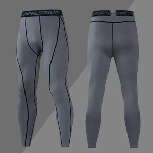 Mens Compression Sweatpants Male Tights Sport Pants for Gym Fitness Running Joggings Workout Trousers Dry Fit Leggings - You Offer