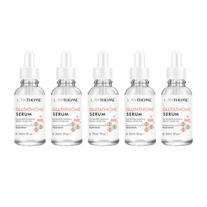 Lanthome Glutathione Whitening Serum Fade Black Dark Spots Vitamin C Defects Reduce Facial Oil Brightening Firming For Women