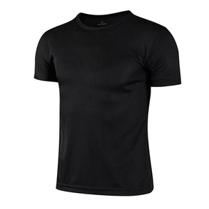 Men White t Shirt Oversized t-Shirt Man Short Sleeve Top Quick Drying Basketball Gym t Shirts Tees Casual Soild Shirt Streetwear