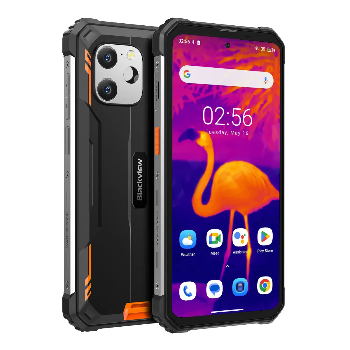 [World Premiere] Blackview BV8900 Rugged Smartphone Android 13 6.5'' Display 16GB 256GB Helio P90 Mobile Phone Thermal Cellphone
