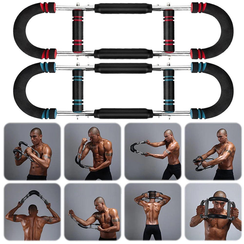 Twister Arm Trainer Adjustable Arm Trainer U-Shaped Shoulder Muscle Training Equipment Spring Resistance Home Fitness Equipment - You Offer