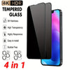 2+2Pcs Black Privacy Screen Protector for iPhone 12 13 15 16 Pro Tempered Glass for iPhone 11 14 Pro 15 16 14 Plus Glass