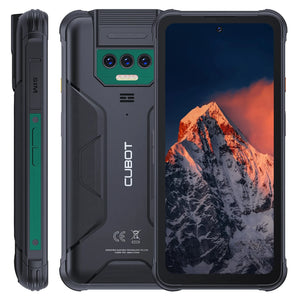 Cubot KingKong 8 Smartphone (6+6GB) RAM+256GB ROM 10600mAh Battery Dual LED Torch 48MP Rear Camera NFC Fingerprint Mobile Phone