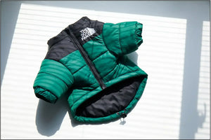 Puppy Coat Dog Down Jacket The Dog Fans Winter Pet Clothes for Small Medium Dogs Warm Thick Dog Vest French Bulldog