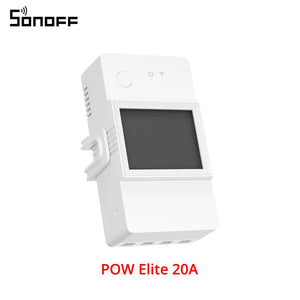1/5PCS Itead SONOFF POW Elite Smart Wifi Power Switch 16A 20A Wireless Remote Control Switch Monitor Energy Usage via e-WeLink