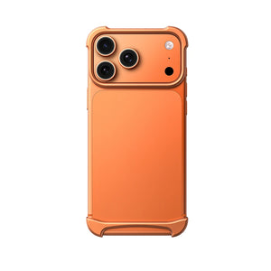 Arc Case Luxury Aluminum Metal Bumper Phone Pulse Case For IPhone13 14 15 16 17 Air Pro Max 16Pro Plus Lightweight Phone Cover