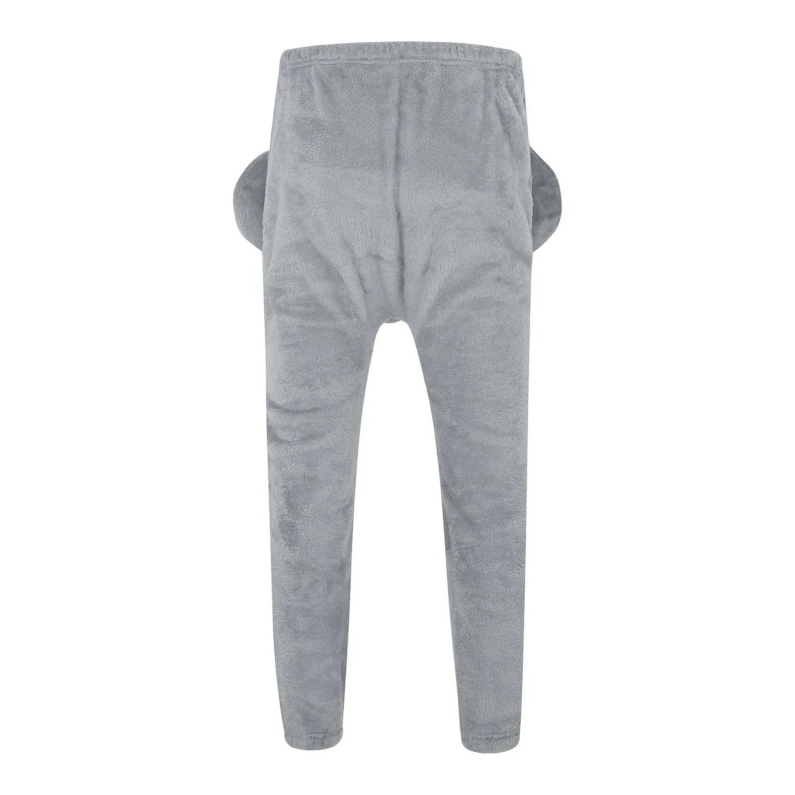 Funny Elephant Nose Ears Eyes Novelty Pants Humorous Underwear Men Women Cartoon Animal Themed Sleep Trouser Birthday Prank Gift - You Offer