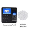 125Khz RFID Biometric Fingerprint Time Attendance Clock Recorder Employe Recognition Check in Time Recording Door Access Control
