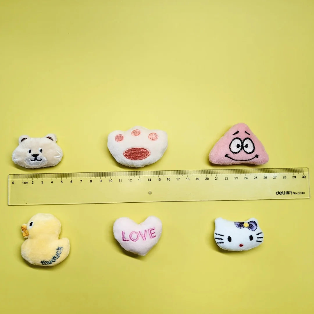 Cute Cat Toy Set With Catnip Pet Mint Plush Toy With Scent Kitten Mini Catnip Chew Toy Teeth Grinding juguete para gatos Pet Toy