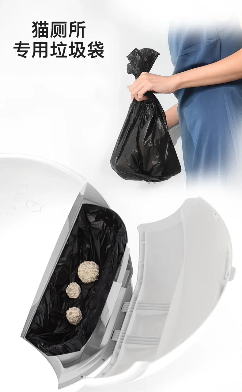 Use for Elspet Smart Cat Litter Box Accessory Cat Toilet Trash Bag/rake/Ultraviolet Lamp/safety Door