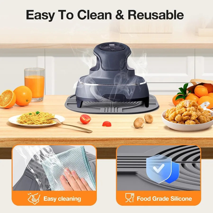 Silicone Air Fryer Trivets for Ninja Crispi Accessory Hot MatPortable Glass Air Fryer Cooking System Holder HeatResistant NonSl