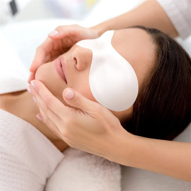 500/300/100Pcs Disposable Eye Mask Paper DIY Cotton Spa Eyes Pads Ultrathin Silk Eye Mask Facials Masks Paper Skin Care Tools