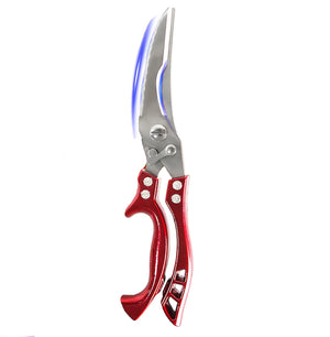 Multifunctional Stainless Steel Scissors BBQ Tongs Kitchen Tool Food Tongs Chicken Bone Tongs Outdoor Camping Utility Knife