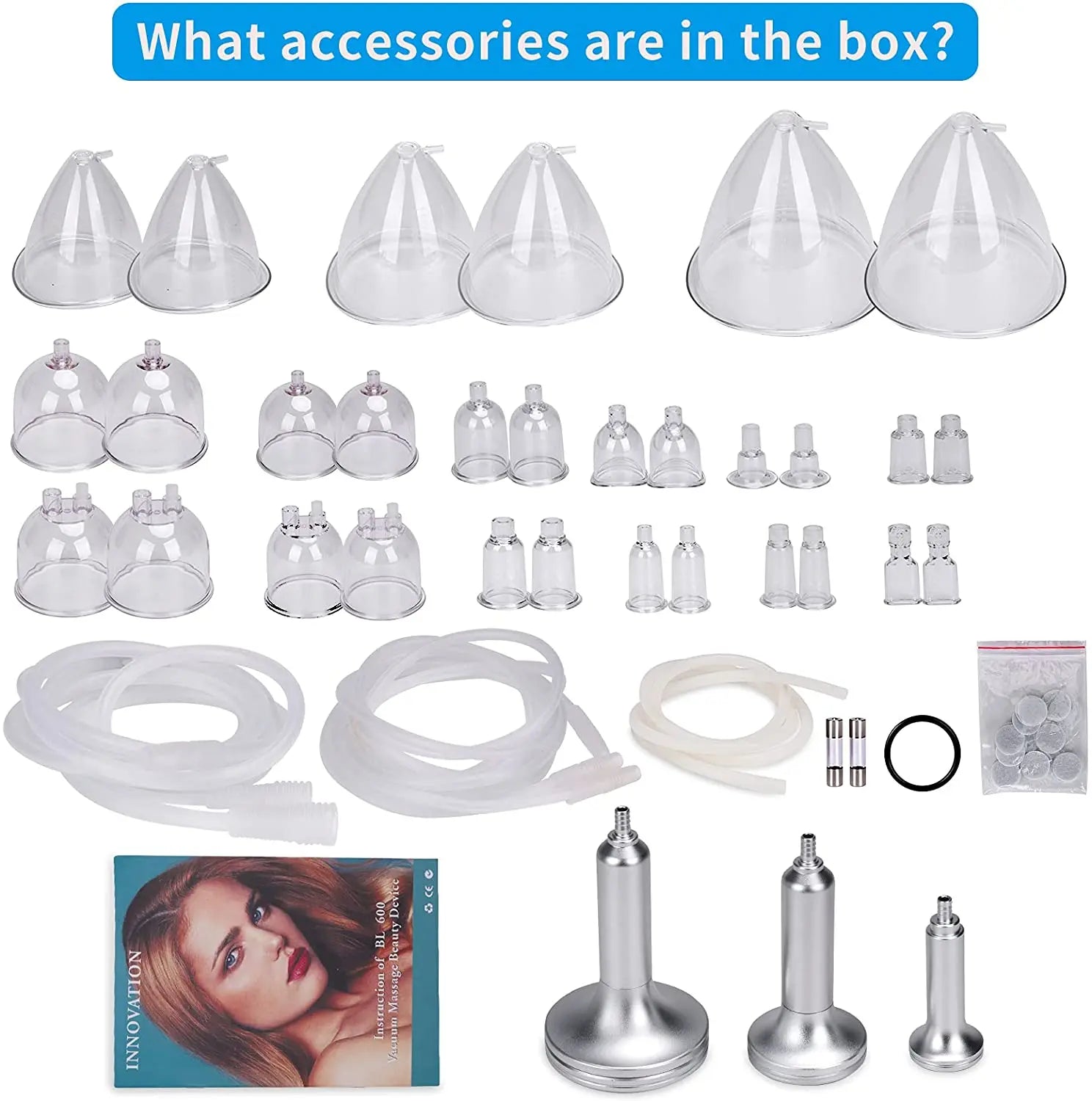 Breast Enlargement Instrument Lifting Vacuum Therapy Cellulite Cupping Scrapping Skin Tightening Butt Machine For Body Shaping