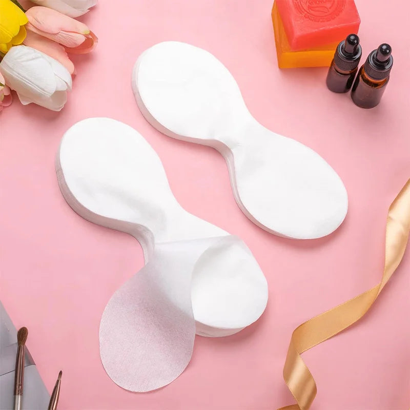 500/300/100Pcs Disposable Eye Mask Paper DIY Cotton Spa Eyes Pads Ultrathin Silk Eye Mask Facials Masks Paper Skin Care Tools