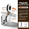 LED Selfie Fill Light for Magsafe Phone Adjustable Brightness Magsafe-Compatible Smartphone Vlog Photography Video Accessory
