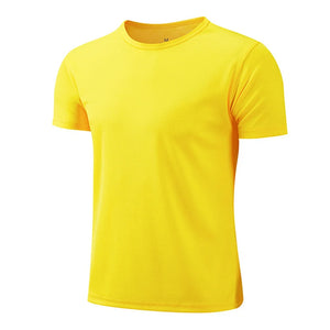Men White t Shirt Oversized t-Shirt Man Short Sleeve Top Quick Drying Basketball Gym t Shirts Tees Casual Soild Shirt Streetwear