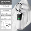 2025 New Ice Pack High-Speed Handheld Eletirc Fan 100 Speed Adjustable Folding Mini Fan Portable Outdoor Hanging Neck Small Fan