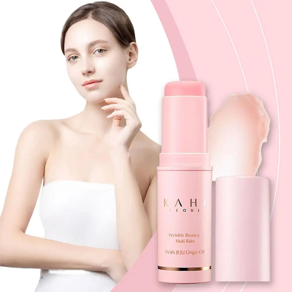 KAHI Moisturizing Stick Wrinkle Bounce Multi Balm for Face Daily Improving Wrinkle Universal Cream Korean Skin Care