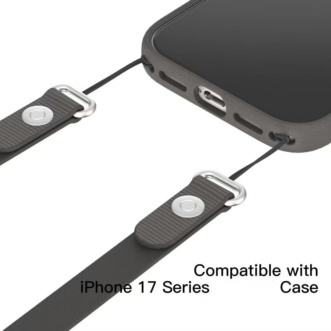 2025 New Magnetic Crossbody Straps Phone Case Lanyard For IPhone 17 Pro Max Adjustable Neck Strap Multi-functional Lanyard