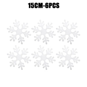 Christmas Decoration Foam Snowflake Christmas Tree Hanging Garland Hanging Decoration Gift 2024 New Christmas Supplies