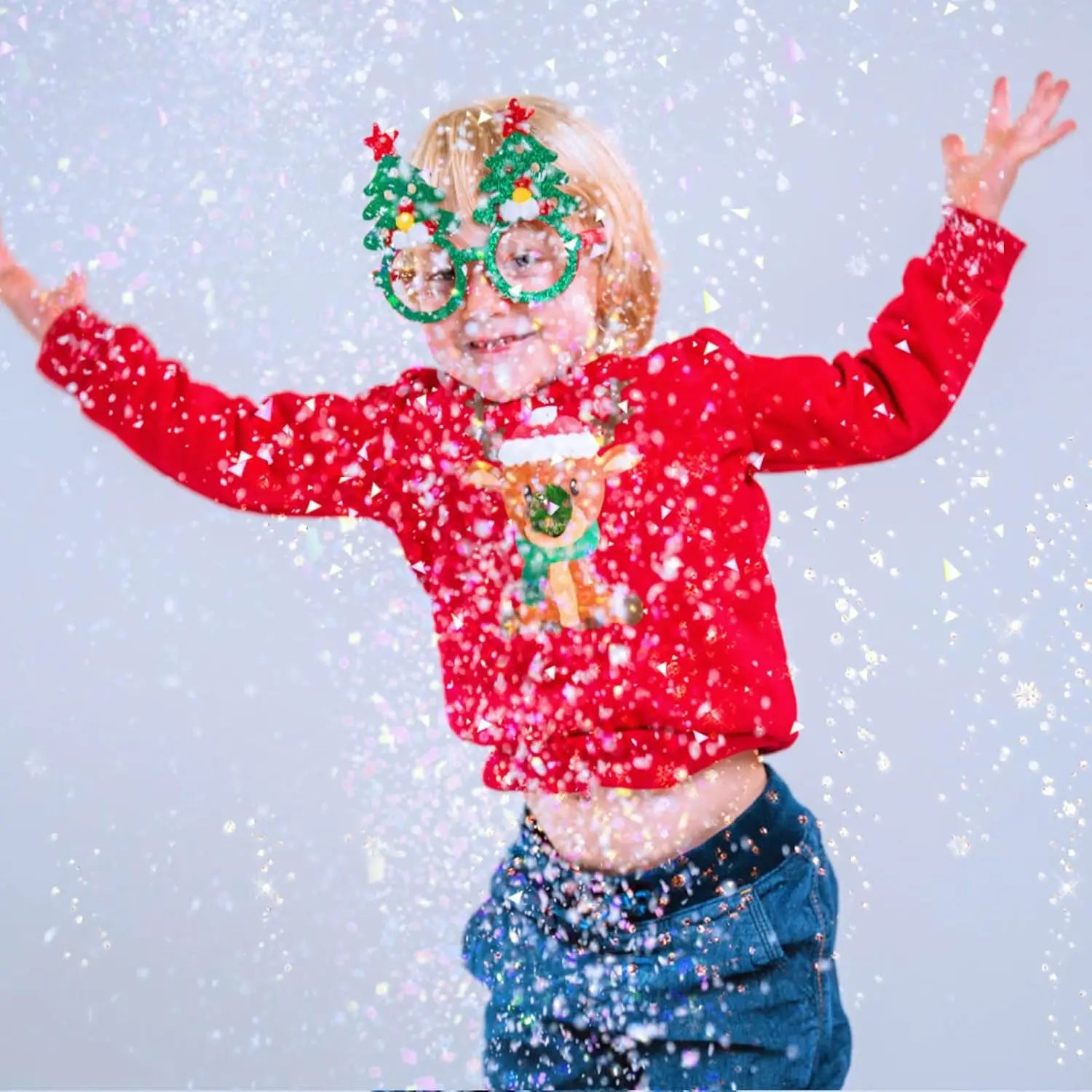 Artificial Fake Snow Christmas Snow Powder Winter Snowflake Decor for DIY Crafts Village Displays Holiday Xmas Party Favors